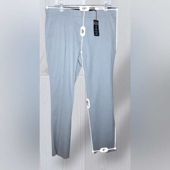 NWT ALFANI Men’s Stretch Flat Front Casual Business Slacks - Picture 7 of 9